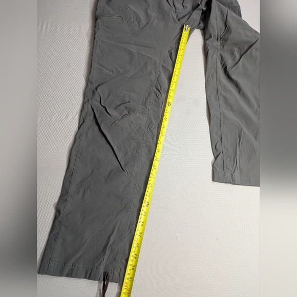 Eddie Bauer First Ascent Pants Gray Mens Size 34x32 Guide Pro Performance Hiking - Picture 3 of 11